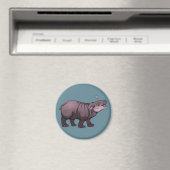 Baby Pigmy Hippo Magneet (Insitu (Vaatwasser))