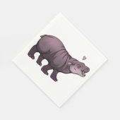 Baby Pigmy Hippo Servet (Hoek)