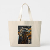 Baby Pikachu in een Magische Weide" Grote Tote Bag (Achterkant)