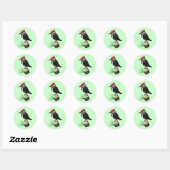 Baby Pileated Woodpecker Stickers (Vel)