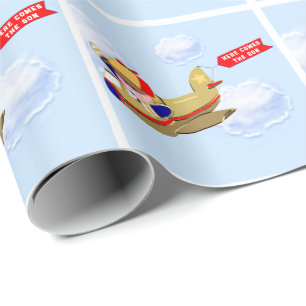 Baby Piloot Cadeaupapier