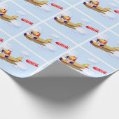 Baby Pilot Cadeaupapier (Hoek)