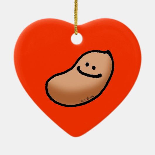 Baby pinda keramisch ornament (Achterkant)