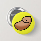 Baby pinda ronde button 5,7 cm (Voorkant /achterkant)