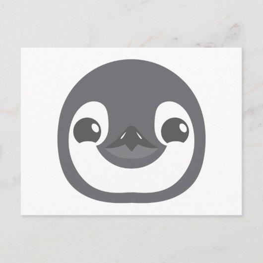 baby pinguïn briefkaart (Voorkant)
