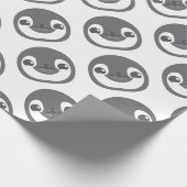 baby pinguïn cadeaupapier (Hoek)