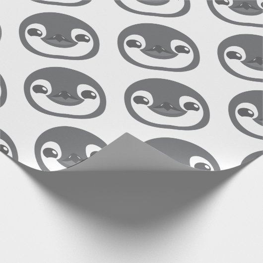 baby pinguïn cadeaupapier (Hoek)