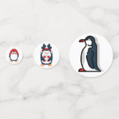 Baby Pinguïn Confetti (Achterkanten)