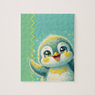 Baby Pinguïn die Zwaait Legpuzzel