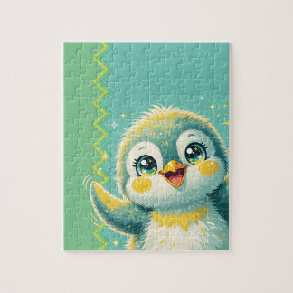 Baby Pinguïn die Zwaait Legpuzzel
