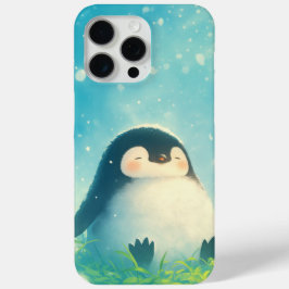 Baby Pinguïn Koelt Af iPhone 15 Pro Max Hoesje