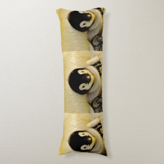baby pinguïn lichaamskussen (Voorkant Verticaal)