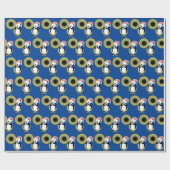 Baby pinguïn met omslagpapier cadeaupapier (Vlak)