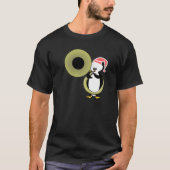 Baby pinguïn met Tuba T-shirt (Voorkant)