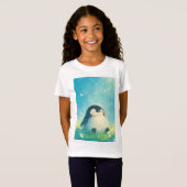 Baby Pinguïn Ontspant T-shirt (Voorkant volledig)