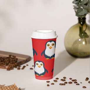 Baby Pinguïn Papieren Bekers