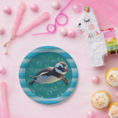 Baby Pinguïn Papieren Bord (Feest)