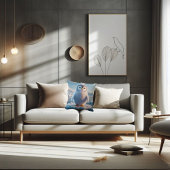 Baby pinguïn schattige vogel kussen