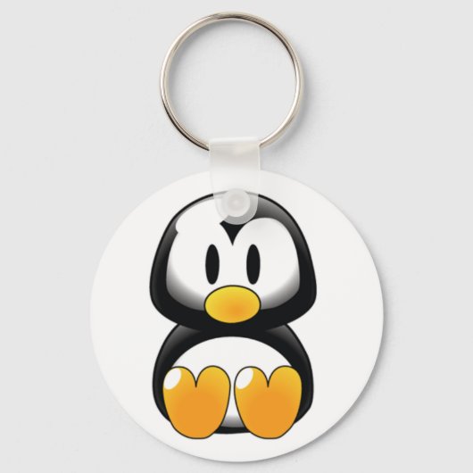 Baby_pinguïn Sleutelhanger (Voorkant)
