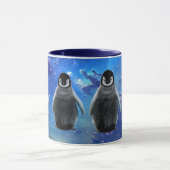 BABY PINGUÏN & STARS Wildlife Supporter Koffie Mok (Midden)