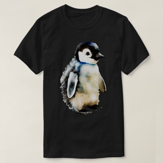 Baby pinguïn t-shirt (Design voorkant)