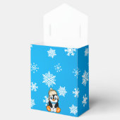 Baby Pinguïn Winter Sneeuwvlokken Feest Bedankdoosjes (Geopend)