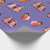 Baby pinguïns cadeaupapier (Hoek)