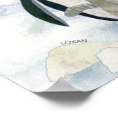 Baby Pinguïns Genieten van Wintervakantie in Antar Poster (Hoek)