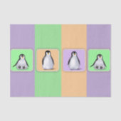 Baby pinguïns tissuepapier (Voorkant)