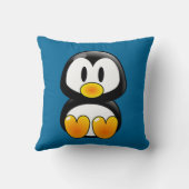 baby pinguïntuxkussen kussen (Achterkant)