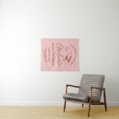 Baby Pink Brown Gefeliciteerd met onze Afstuderen Wandkleed (In Situ (horizontaal))