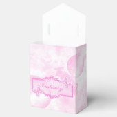 Baby Pink Butterfly Favor Box Bedankdoosjes (Geopend)