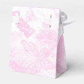 Baby Pink Butterfly Favor Box Bedankdoosjes (Achterkant)