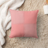 Baby Pink Gingham Kussen (Deken)