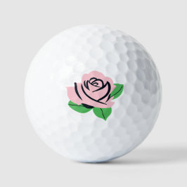 Baby Pink Rose Golfballen