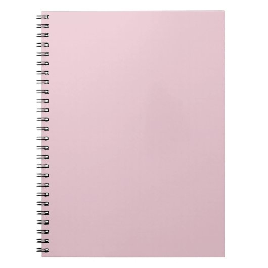 Baby PINK SJABLOON eenvoudig TEKST toevoegen in FO Notitieboek (Voorkant)