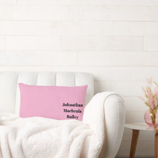 Baby Pink Throw Pillow Kussen