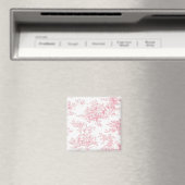 Baby Pink Toille magneet (Insitu (Vaatwasser))