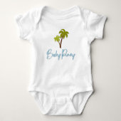 Baby Pinoy met palmboom Romper (Voorkant)