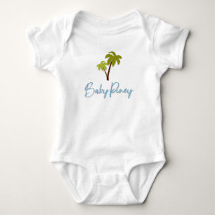 Baby Pinoy met palmboom Romper