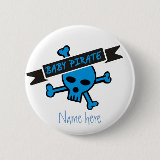 Baby Pirate Boy Ronde Button 5,7 Cm