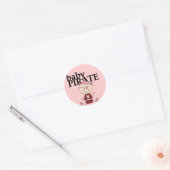 Baby Pirate - Girl Tshirts en Gifts Ronde Sticker (Envelop)