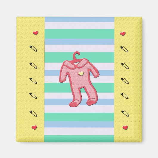Baby PJ's magneet (Voorkant)