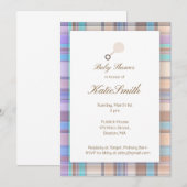 Baby Plaid Kaart (Voorkant / Achterkant)