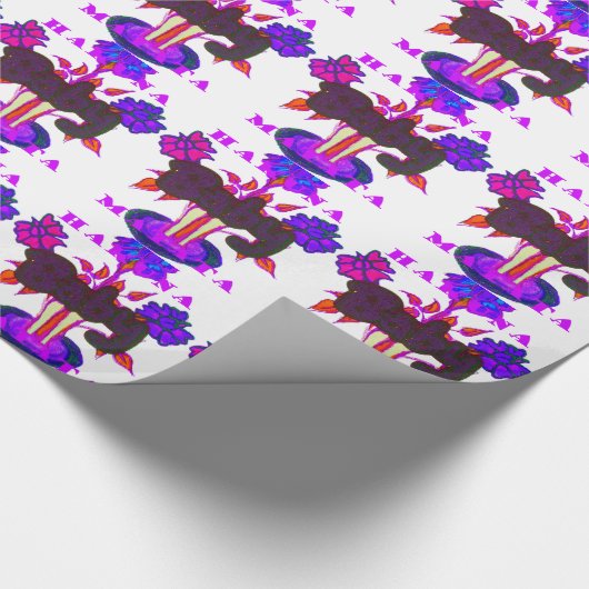 Baby plant Hakuna Matata cadeaus. Cadeaupapier (Hoek)