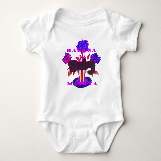 Baby plant Hakuna Matata gifts.png Romper (Voorkant)