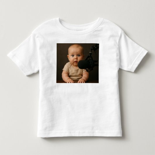 Baby Podcast Kinder Shirts (Voorkant)