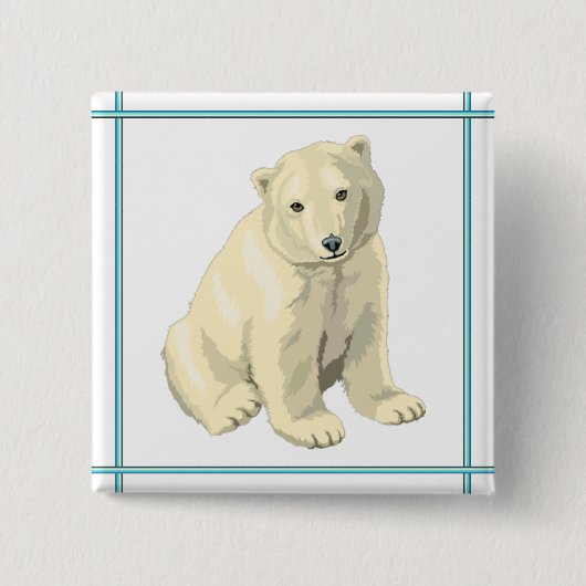 Baby Polar Beer Button (Voorkant)