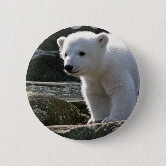 Baby Polar Beer Button (Voorkant)