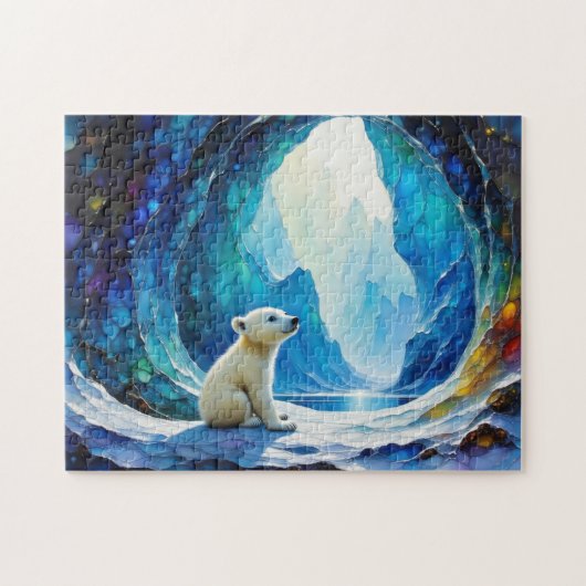 Baby Polar Beer Legpuzzel (Horizontaal)